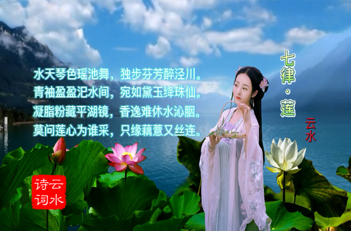 云水诗词 七律·莲